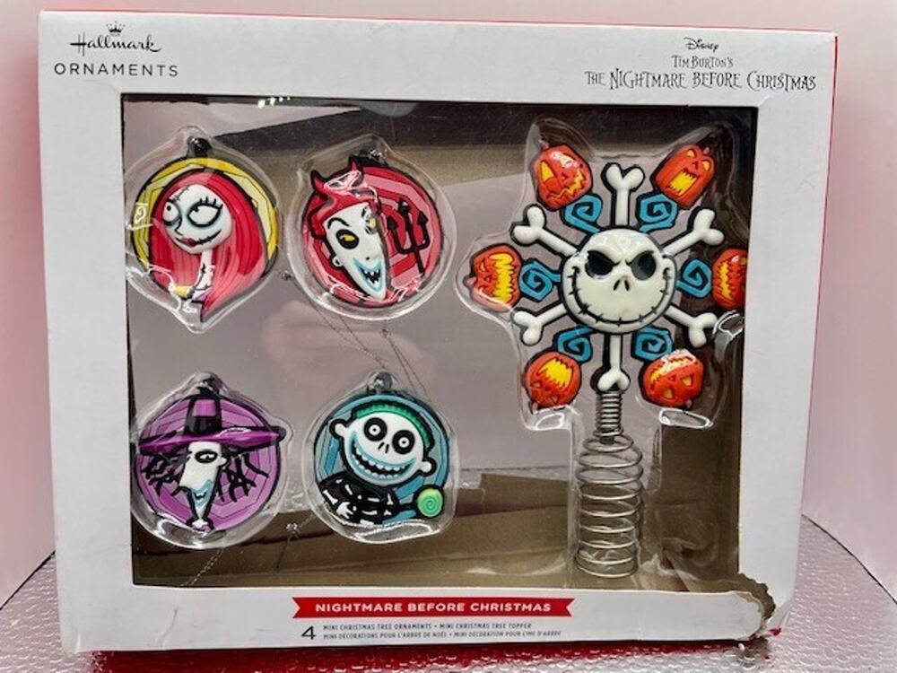 Hallmark Disney Tim Burton's The Nightmare Before Christmas Ornaments